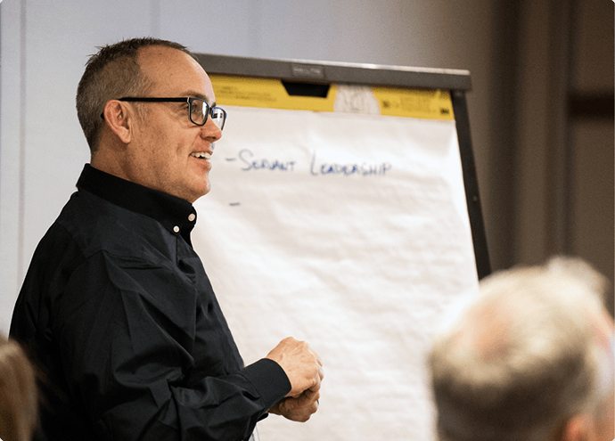 An insighter leading a professional development session
